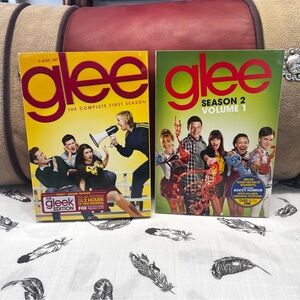 Glee Complete First Season and Second Season Volume 1 DVD Sets